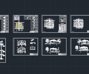 Чертеж Проект индивидуального жилого дома "COUNTRY HOUSE"