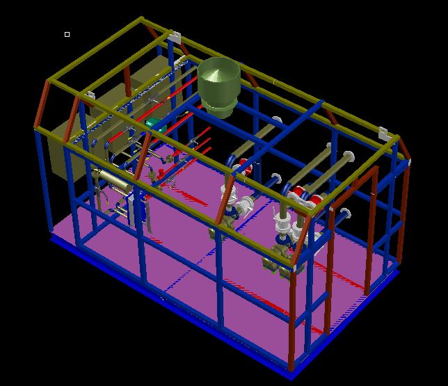 3D модель Маслонасосная