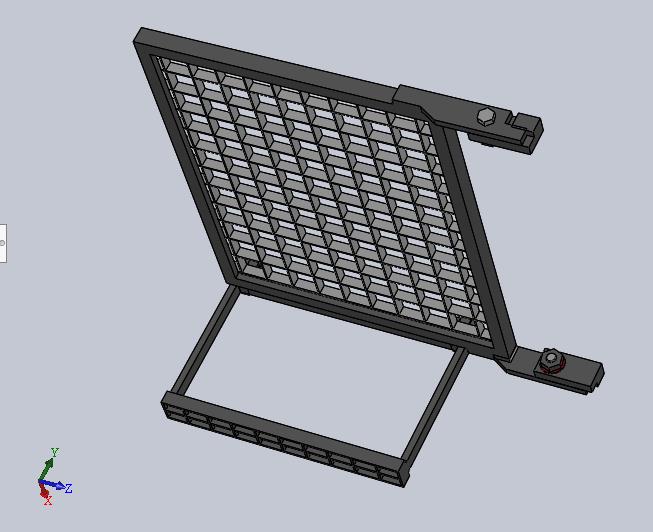 3D модель 3D модель складывающейся ступеньки