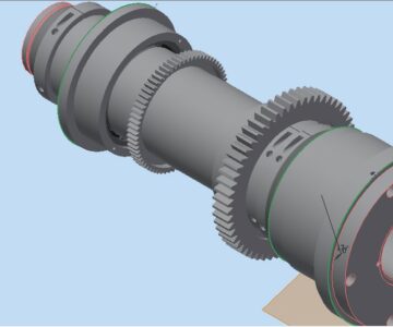 3D модель 3D Модель шпиндельного узла токарного станка RSA 315