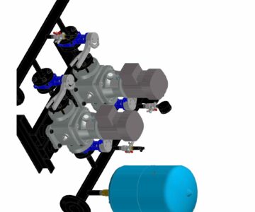 3D модель 3 D модель насосной станции