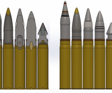 3D модель Снаряды для Т-34