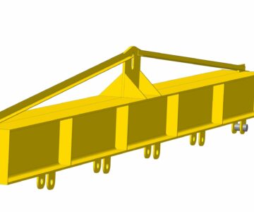 3D модель Траверса ТРВ 10-25