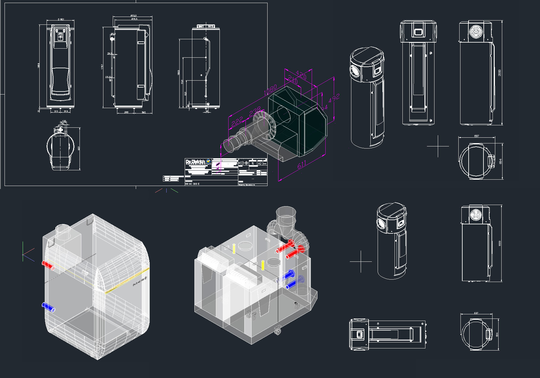 3D модель Котлы компании De Dietrich Thermique