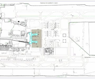 Чертеж Реконструкция взлетно-посадочной полосы