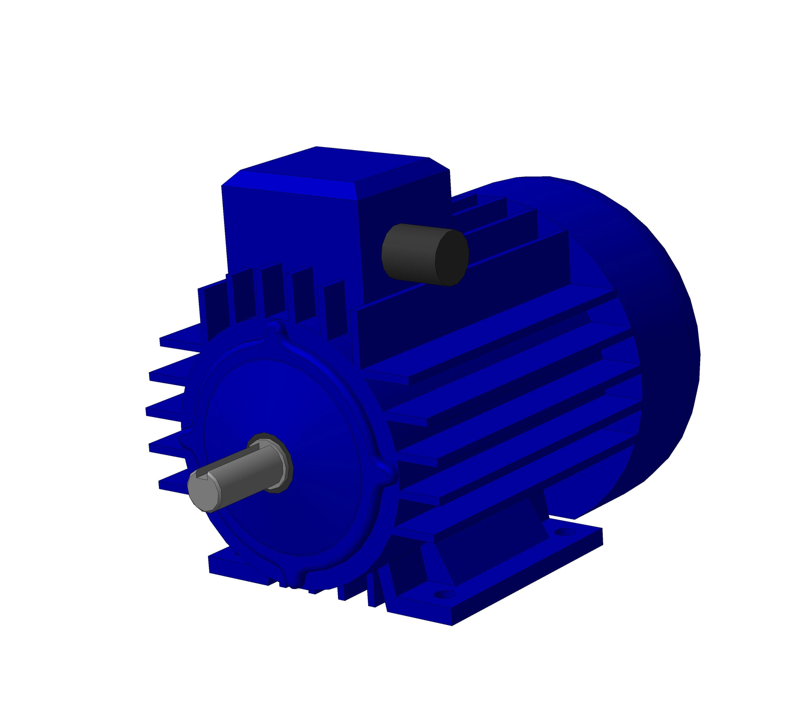 3D модель Электродвигатель АИР71А4У2