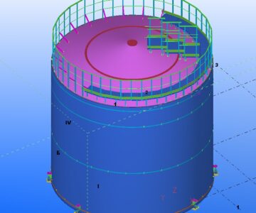 3D модель РВС-400