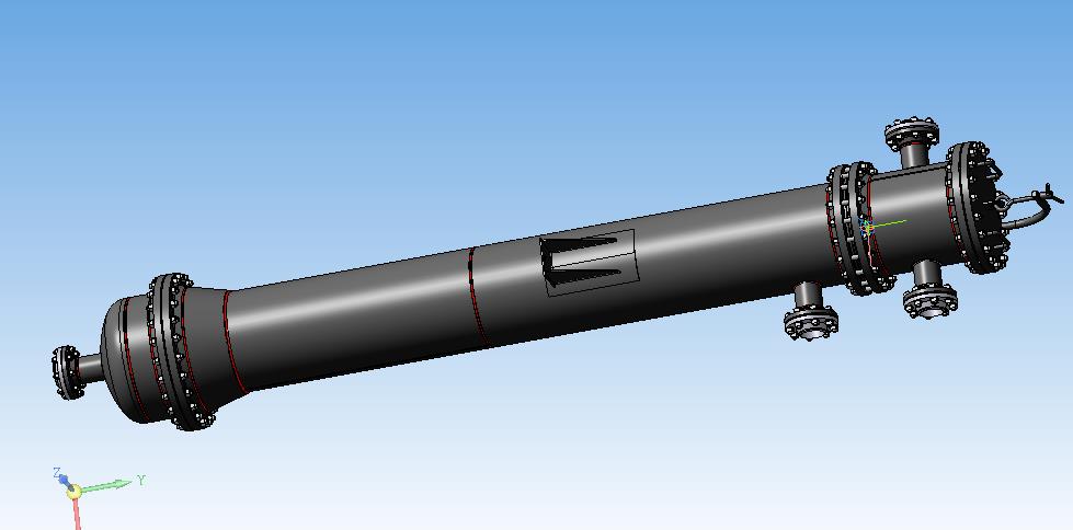 3D модель Аппарат теплообменный 426 ТПВ-1,6-М8_20Г-3-2