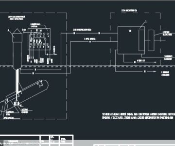 Чертеж Катодная защита магистральных трубопроводов от коррозии