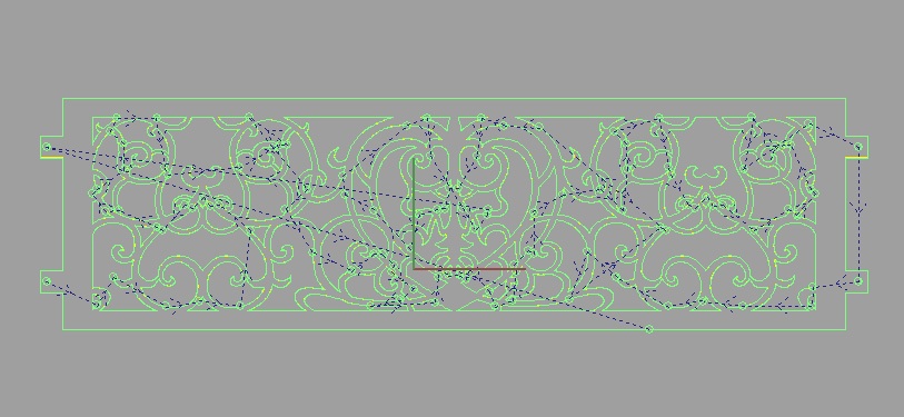 3D модель Рельефный узор