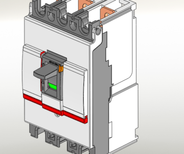 3D модель Выключатель автоматический ВА 04-31Про