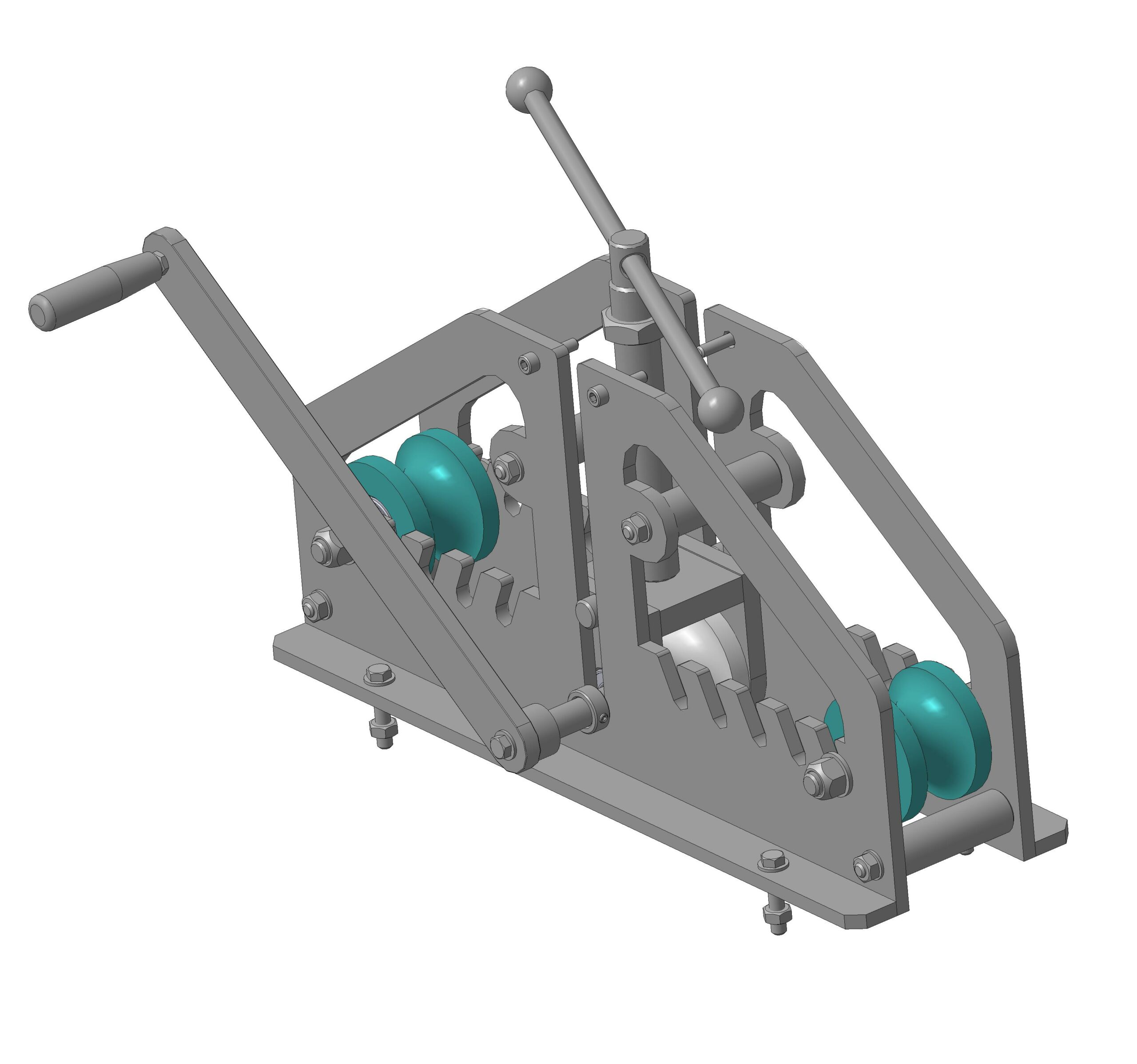 3D модель Трубогиб ручной 1⁄2", 3⁄4", 1"