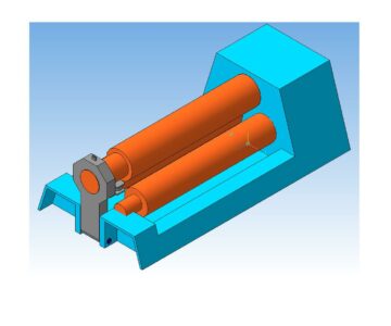 3D модель Гидравлический листогибочный станок А К-360-I