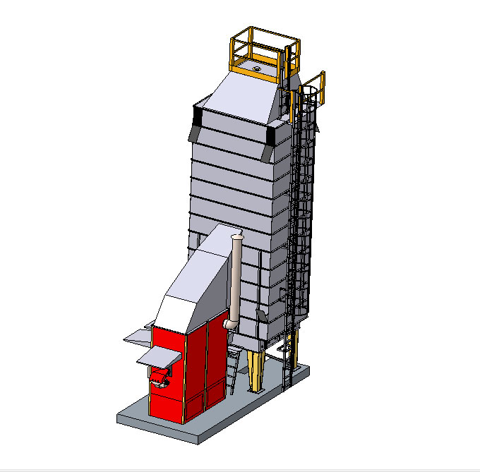 3D модель Зерносушилка S311