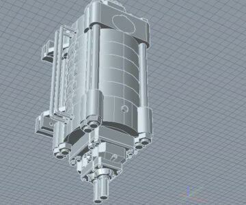 3D модель Насос ЦНС 500-160