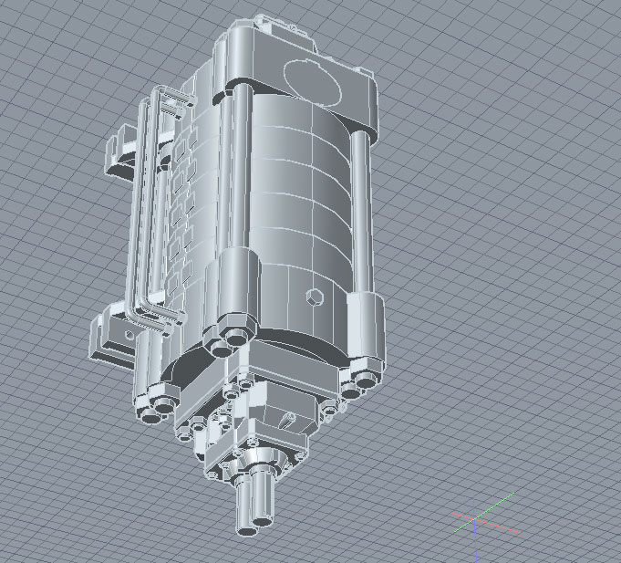 3D модель Насос ЦНС 500-160