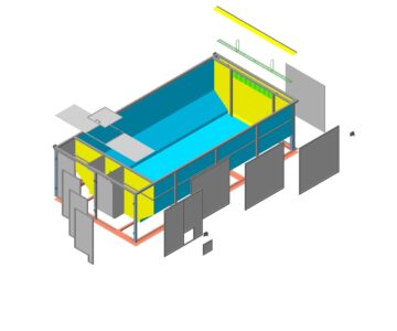 3D модель Снегоплавильный агрегат