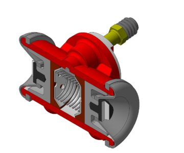 3D модель Передний тормозной цилиндр