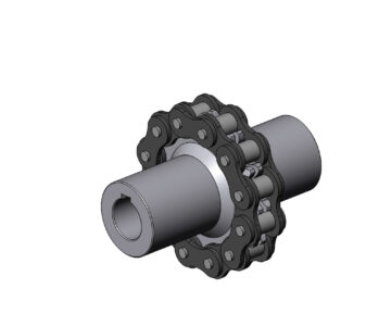 3D модель Цепная муфта ПР-38,1