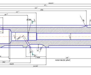 Чертеж Разработка технологического процесса изготовления вала диапазонного.
