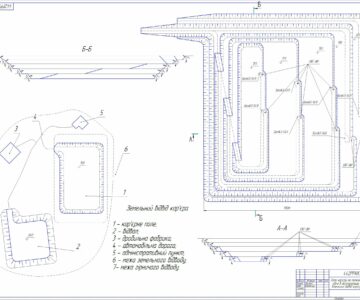 Чертеж Расчет выемочных-погрузочных работ 950 х 5700 м