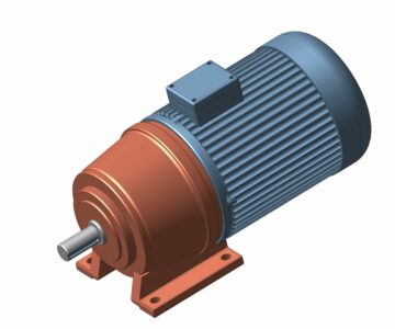 3D модель Мотор-редуктор 3МП 31.5