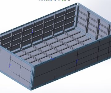 3D модель Понтон типа КС-63