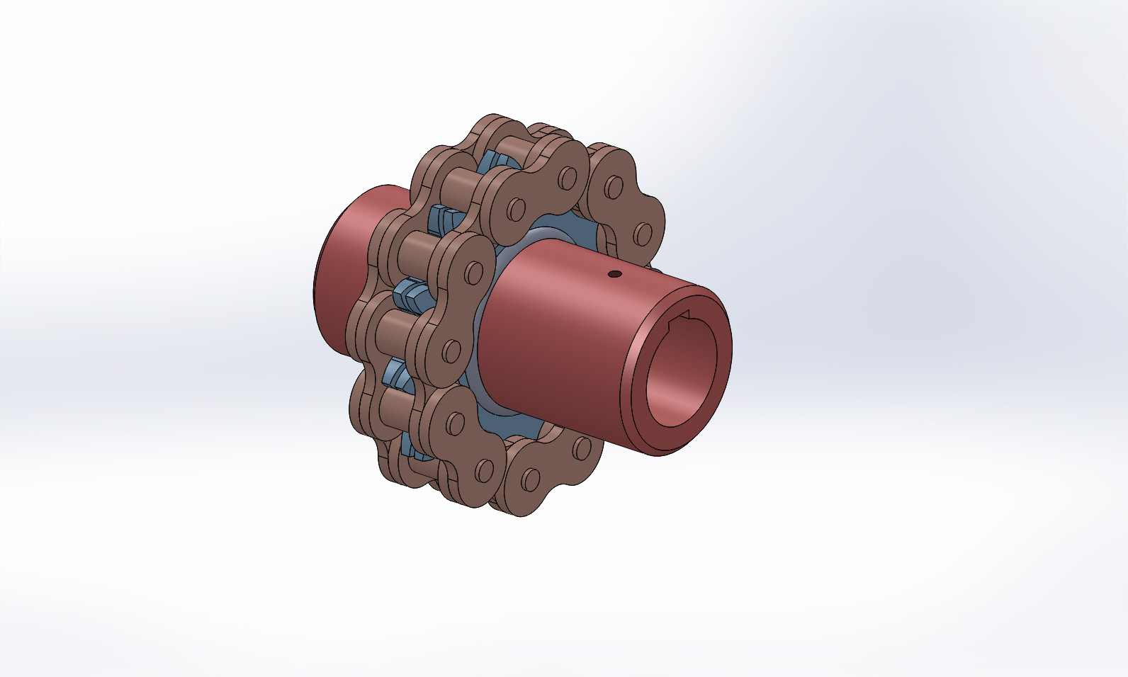 3D модель Муфта цепная ПР-50,8