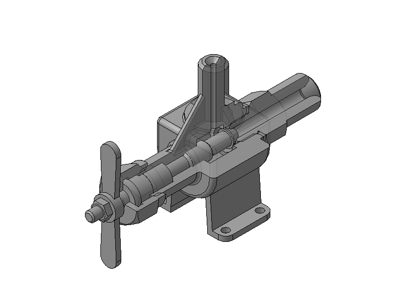 3D модель Кран угловой МЧ00.41