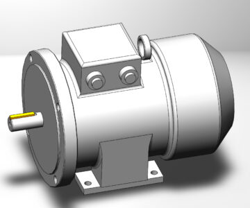 3D модель Электродвигатель АИР80В2