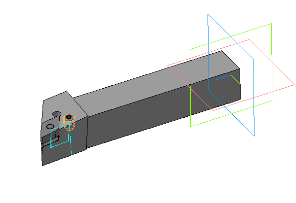 3D модель Резец проходной PDJNR2020K12