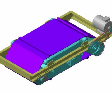 3D модель Железоотделитель подвесной саморазгружающийся ПС-120М