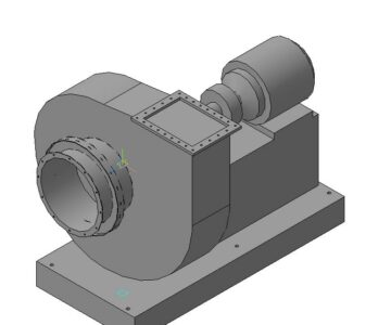 3D модель Дымосос ДН-9 исп.3