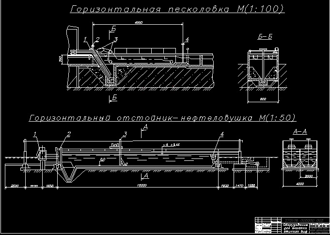 Чертеж Проект очистных сооружений сточных вод на ООО «ПСО Теплит» производительностью 380 000 м3 газозолобетонных изделий в год