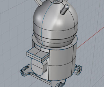 3D модель мина ЯМ