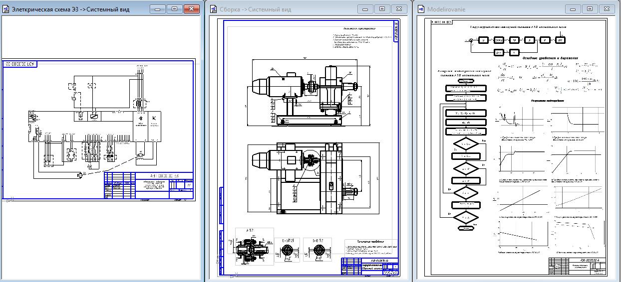 3D модель Разработка и исследование автоматизированного электропривода постоянного тока