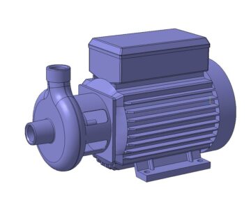 3D модель Насос Calpeda тип С 16