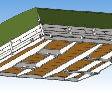 3D модель Кузов полуприцепа (доработанный кузов ГАЗ-3310 Валдай)