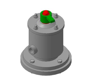 3D модель Клапан питательный ПМИГ.ХХХХХХ.003.СБ