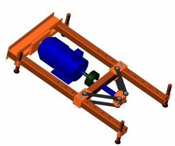 3D модель Пресс для запрессовки шкива