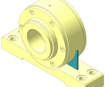 3D модель ИАФЦ.303 312.023 Подшипник ПКУ-110-2