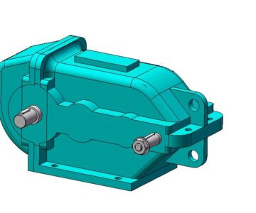 3D модель Редуктор ВК - 350 - 20 - 23 - У3