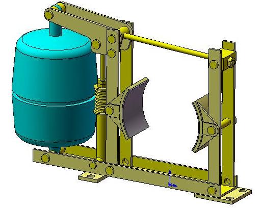 3D модель Тормоз ТКГ-200 SolidWorks