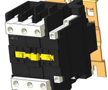 3D модель Контактор  КМИ 48012 (ИЭК)