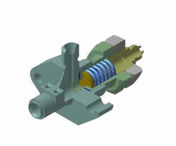 3D модель МЧ00.73.00.00 Клапан обратный (Боголюбов)