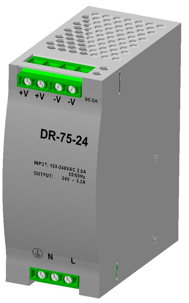 3D модель Блок питания DR-75-24