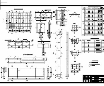 Чертеж Расчет и конструирование балочной клетки