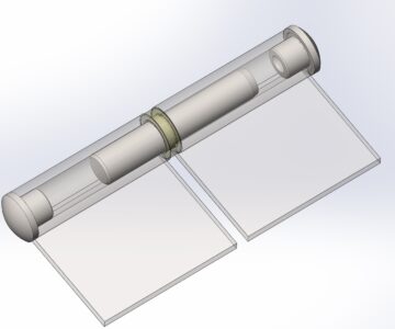 3D модель Петля дверная разъёмная