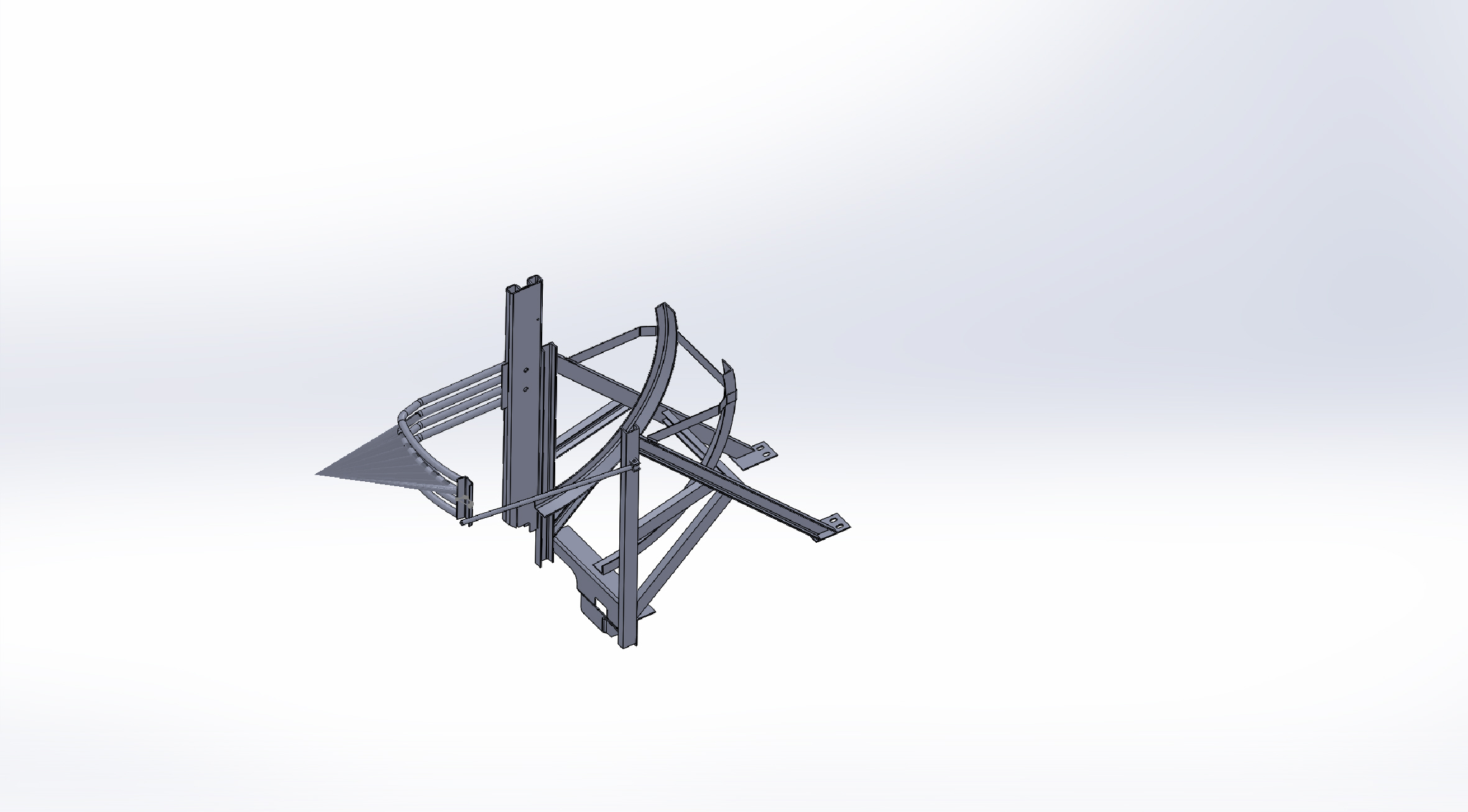 3D модель Установка запасного колеса 6317-3100001-050