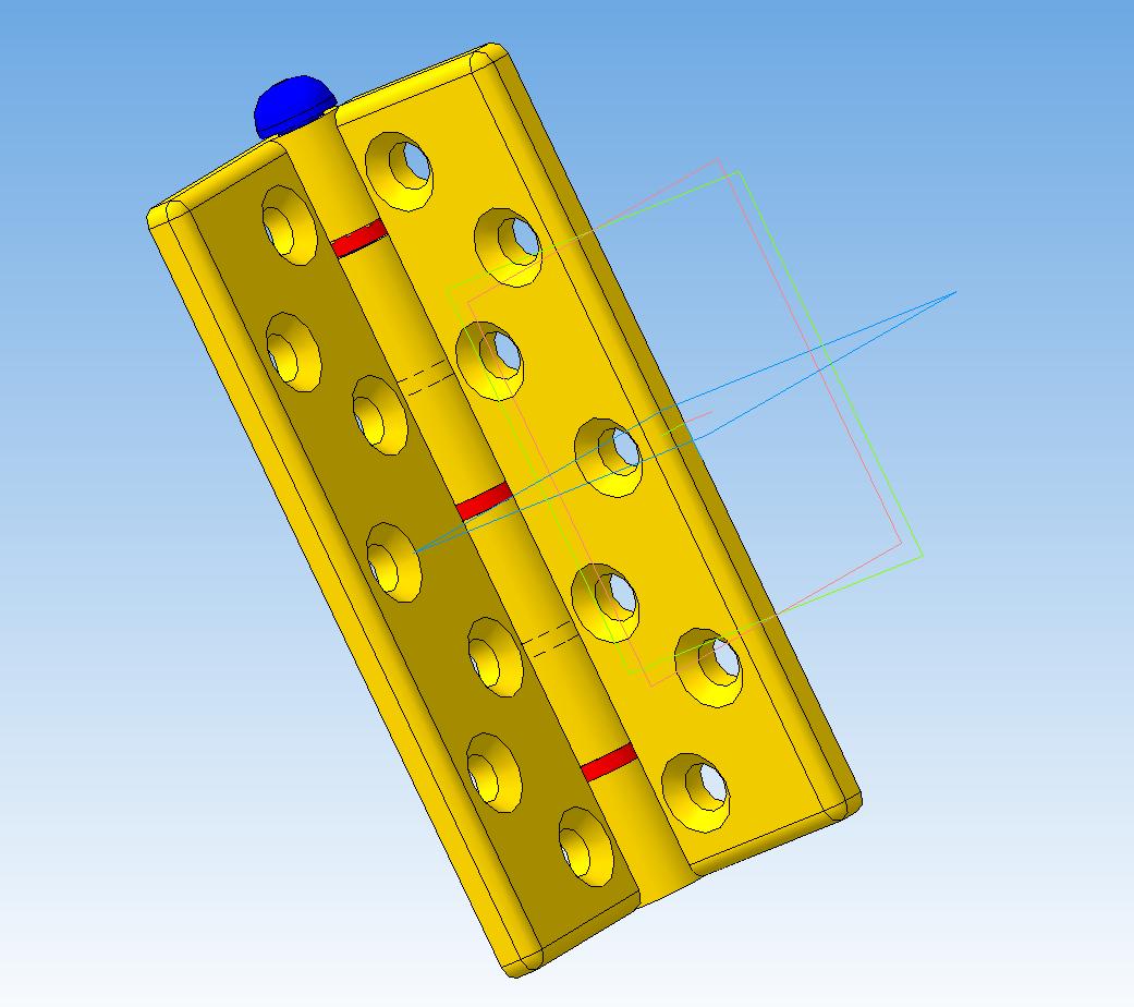 3D модель Навес